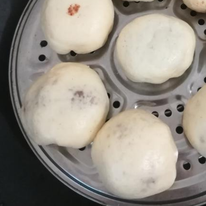 包子機做的豆沙包炸口 包子機做的豆沙包炸口